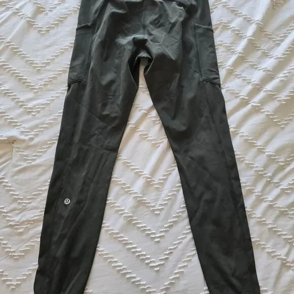 Lululemon Athletica Olive Leggings - Picture 3 of 6